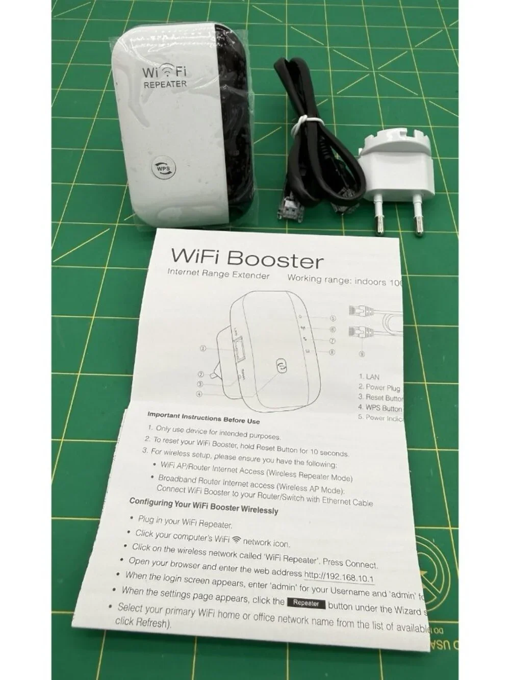 WiFi Booster Wireless Router Signal Extender. Brand New !!!